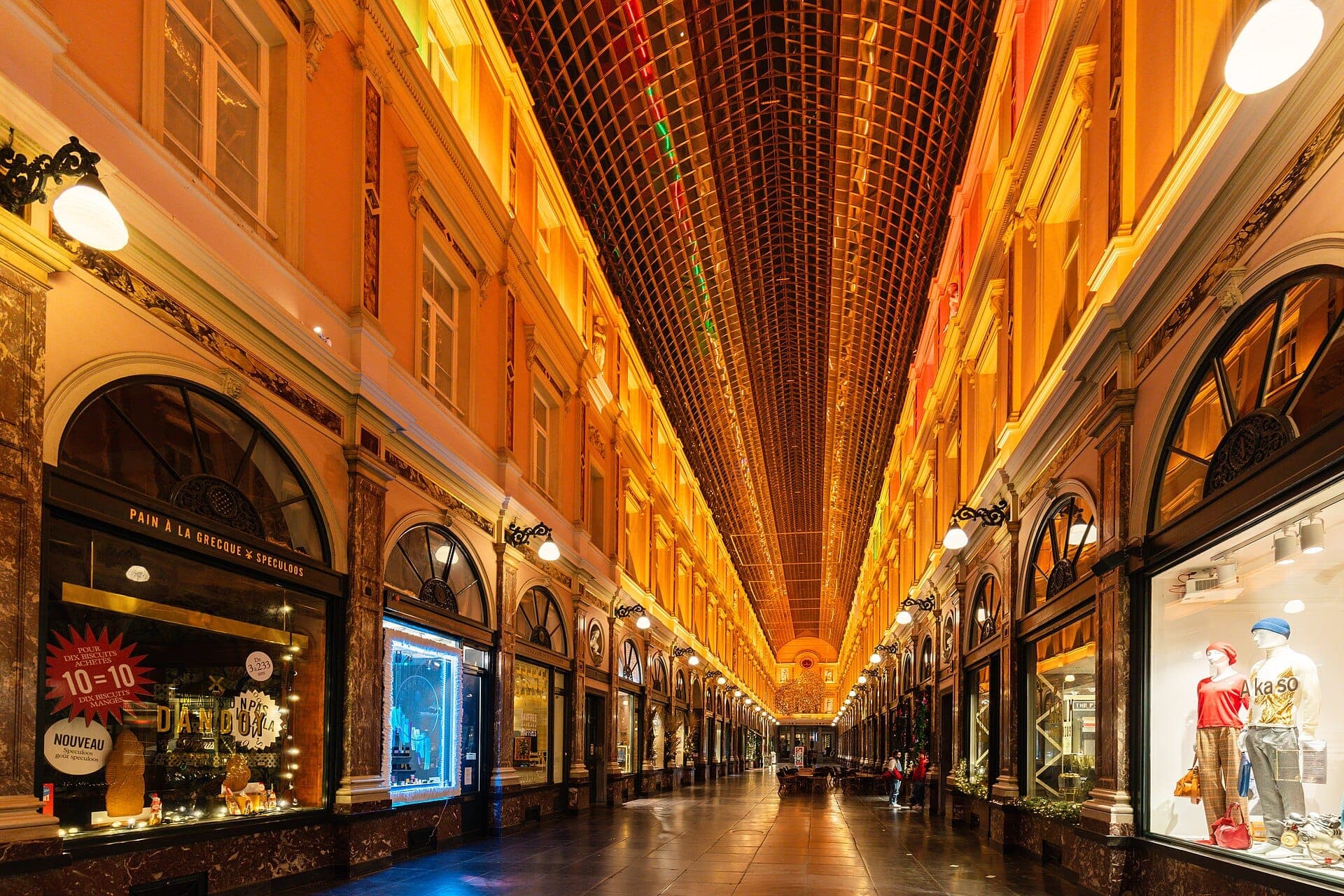 Las Galerías Saint-Hubert